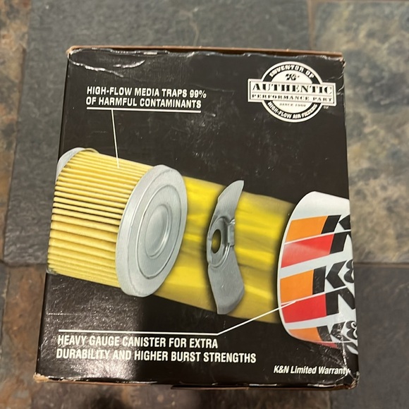 New in Box K&N wrench-off Oil filter. HP-2010 - Picture 2 of 8